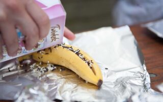 Recept Banaan Kampvuur