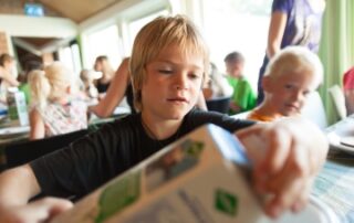 Tijdens de vakantieweek