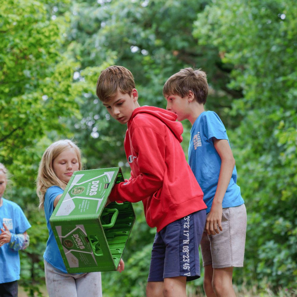 Samenwerken met onbekenden op zomerkamp