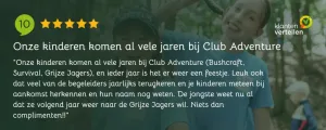 Zomerkamp 11 Jaar