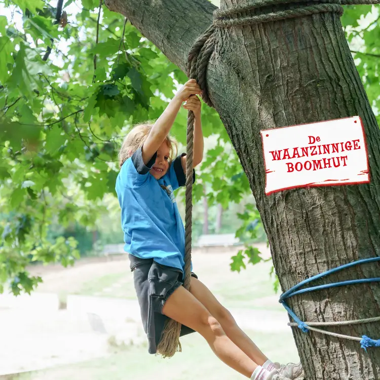 Waanzinnige Boomhut kamp 4 dagen